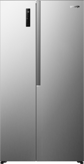 Gorenje Side-by-Side Kombiskap NRS917E41X med Berøringskontroll og Amerikansk Dør, Grå