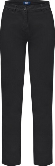 Cutter & Buck Edgemont Chinos Svart Golfbukser dame Svart (99) XX Large
