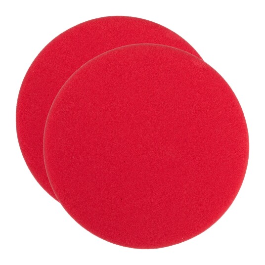 Milwaukee 4932492319 Poleringsrondell 140x25 mm 2 pakk Rød hard Maskintilbehør & forbruk