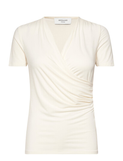Rosemunde Rwbiarritz Ss T-Shirt - White - S