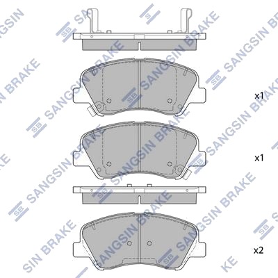 Hi Q SP1399A Bremseklosser