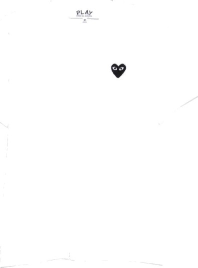 Comme des Garçons Herre Topper Hvit 2XL,
