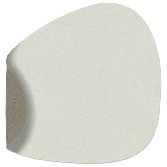 Lind Dna Curve S Table Mat Double 24x28 cm Nupo Linen/Flint Grey