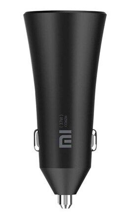 Xiaomi 37W USB-billader med 2 utganger - Hurtiglading - Svart