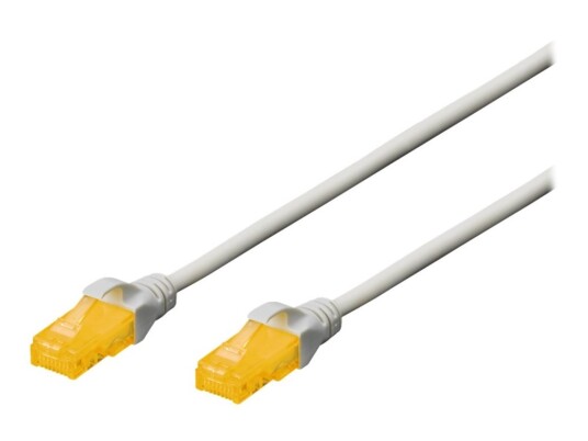 Digitus Professional Koblingskabel Rj-45 Hann Til Rj-45 Hann 5 M Utp Cat 6A Halogenfri Grå