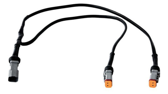 Strands DT-Splitter 2 lamper på 1 tilkobling, DT-kontakt