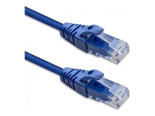 Qoltec Koblingskabel Rj-45 Hann Til Rj-45 Hann 1 M Utp Cat 6 Uten Hindringer Blå