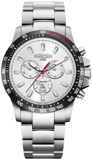 Roamer Monza Herreklokke 861837 41 15 20 Rimini Sølvfarget/Stål Roamer Monza Herreklokke 861837 41 15 20 Rimini Sølvfarget/Stål
