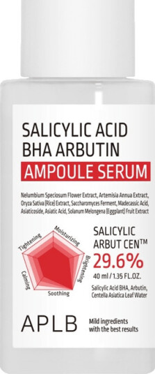 APLB Salicylic Acid BHA Arbutin Ampoule Serum 40ml