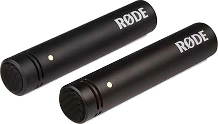 Røde M5 Matchet Par Kondensatormikrofoner Cardioid XLR Svart