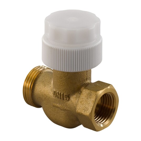 Uponor Vario Returventil 1/2"X3/4"