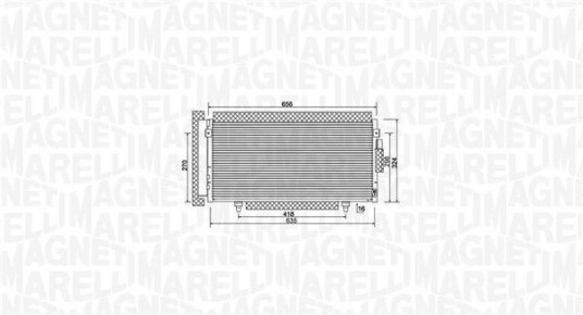 Kondensator MAGNETI MARELLI 350203998000 Kondensator MAGNETI MARELLI 350203998000