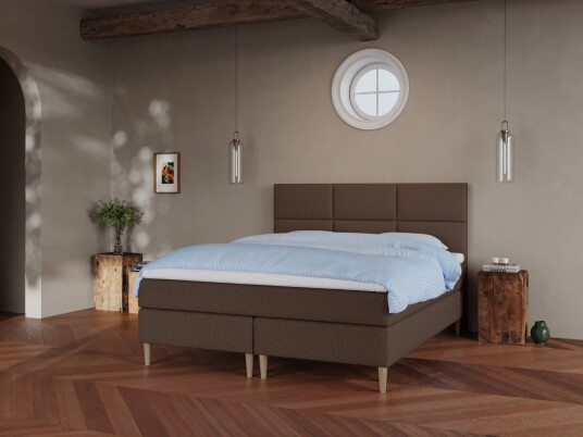 Nordic Dream Svanhild Fjord 160x200 Mørk brun Nordic Dream Svanhild Fjord 160x200 Mørk brun