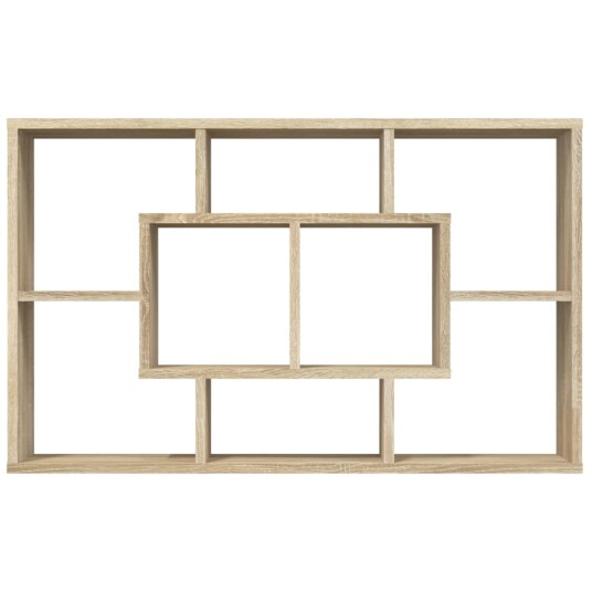 vidaXL Vegghylle sonoma eik 85x16x52,5 cm konstruert tre vidaXL Vegghylle sonoma eik 85x16x52,5 cm konstruert tre