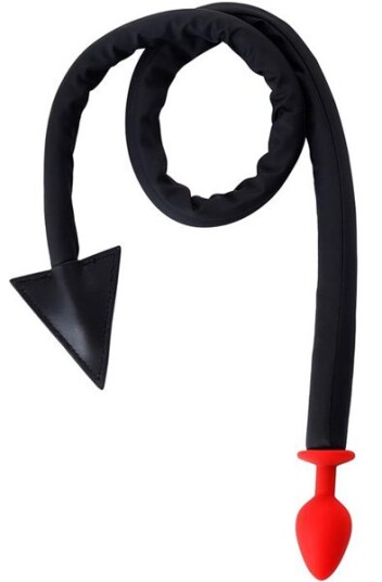 A-Gusto Butt Plug With Devil Tail A-Gusto Butt Plug With Devil Tail