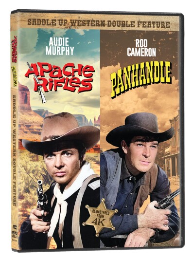 Apache Rifles 1964 + Panhandle 1948 DVD Apache Rifles 1964 + Panhandle 1948 DVD