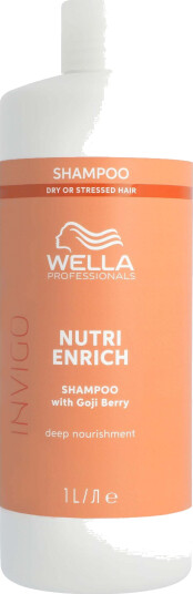 Wella Professionals Invigo Nutri Enrich Sjampo for Tørt og Farget Hår 1000 ml