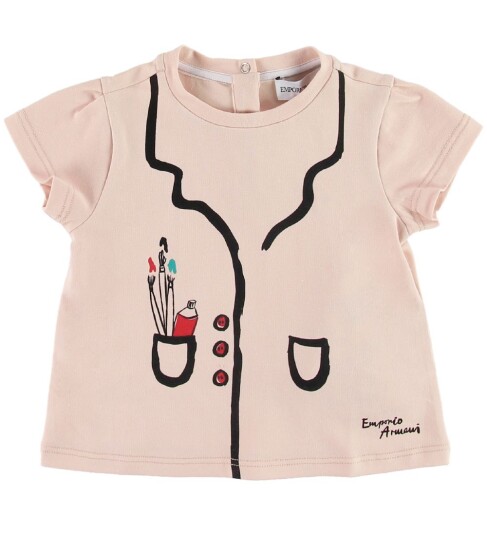 Giorgio Armani Emporio Armani T skjorte Pulver Emporio Armani 74 T skjorte Rosa