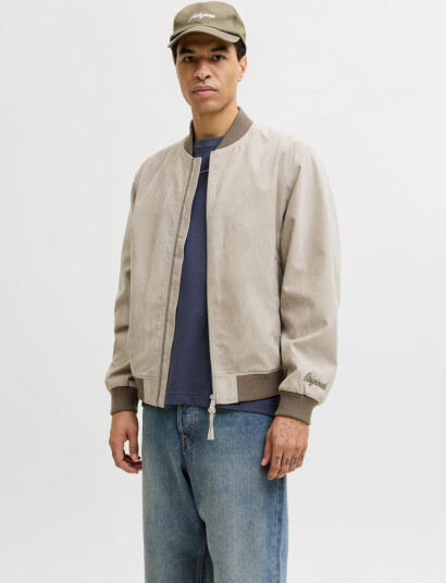 Jack & Jones Jornantucket Bomber Jacket Beige XL
