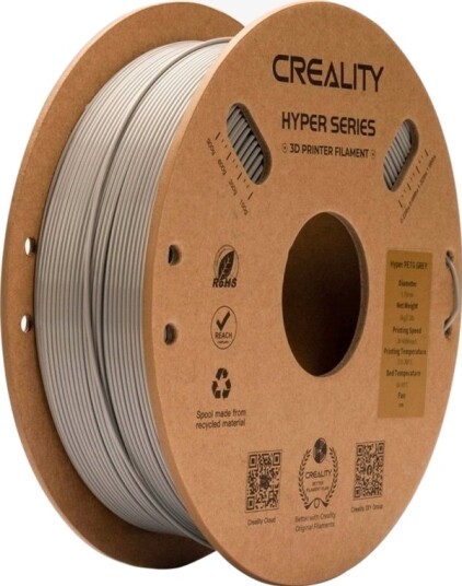 Creality Hyper Petg-Filament 1 Kg 1.75 Mm Grå (3301030068)