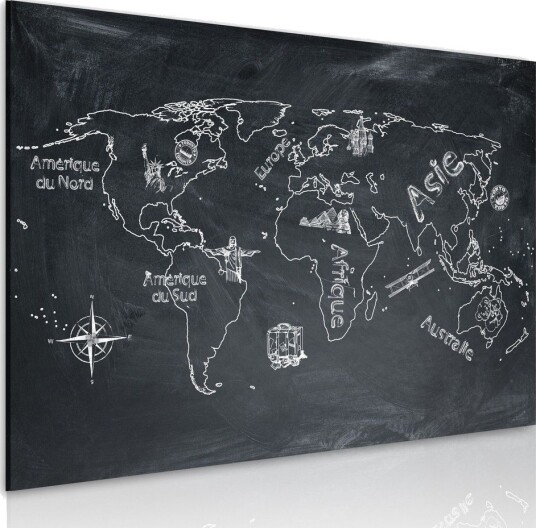 Bilde Geografitime Fransk 90x60 Artgeist sp. z o. o.