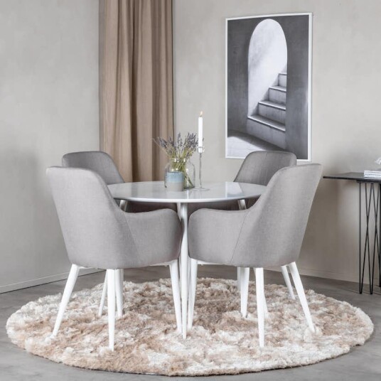 Venture Home Spisegruppe Venture Home Plaza med 4stk Comfort Stoler GR23989