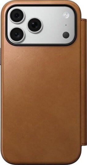 Nomad Modern Leather Folio - english tan - iPhone 18 Pro Max/17 Pro Max
