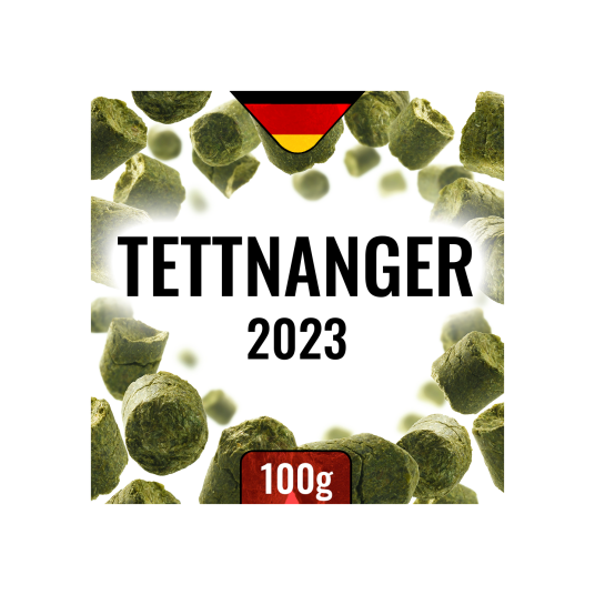 Humle Tettnanger 2023 100g 2,9% AA Nitrogenpakket