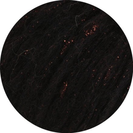 Lana Grossa Lucciola Garn 12 Sort Brun Lana Grossa Lucciola Garn 12 Sort Brun