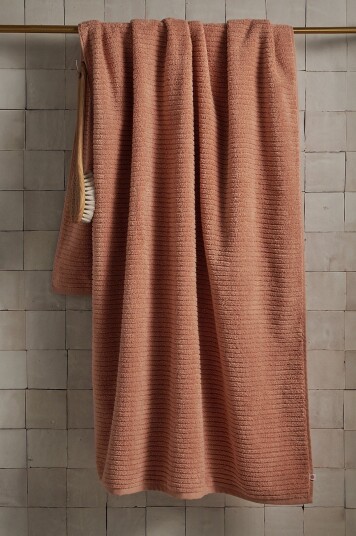 Pure - Badehåndkle Supersoft 90x180 cm - Brun