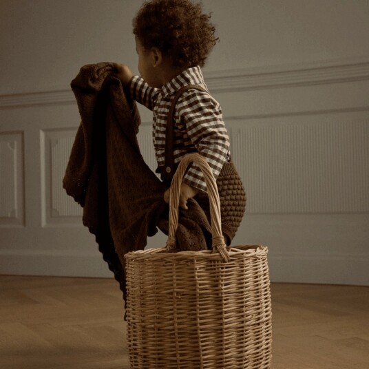 Lil"Atelier Nbmnoki Ls Body Shirt Lil Brown 68 Lil"Atelier Nbmnoki Ls Body Shirt Lil Brown 68