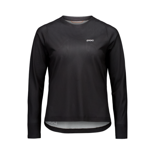 POC W's Motion Air L/S Jersey dame Uranium Black