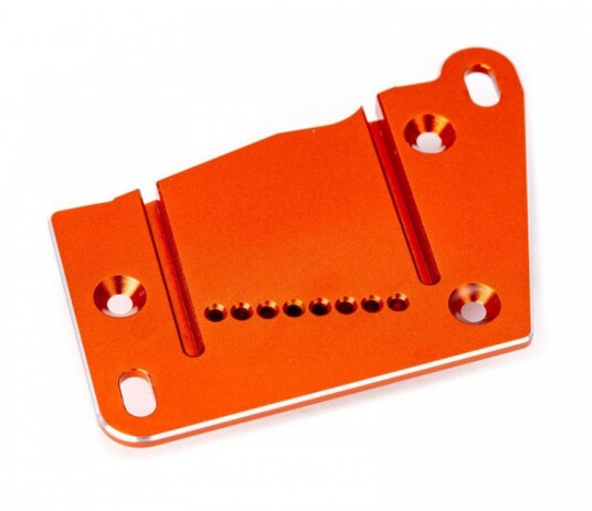 Traxxas 10263-ORNG Motor Plate Alu Orange Maxx Slash Traxxas 10263-ORNG Motor Plate Alu Orange Maxx Slash