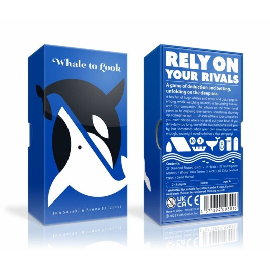 Whale to Look - Brettspill fra Outland