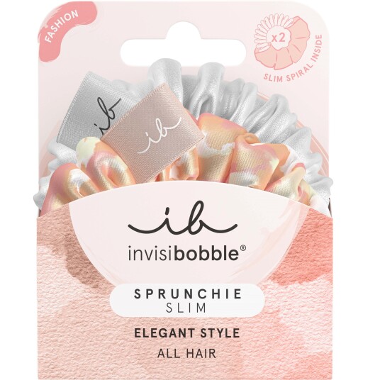 Invisibobble Sprunchie Slim Bella Chrome 2pcs