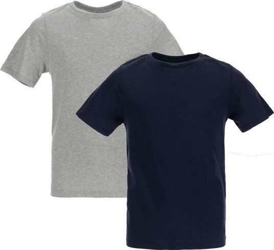Polo Ralph Lauren T skjorte   2 pack   Newport Navy/Grå Melert   Polo Ralph Lauren Acc   13 15 år (158 170)   T skjorte Blå