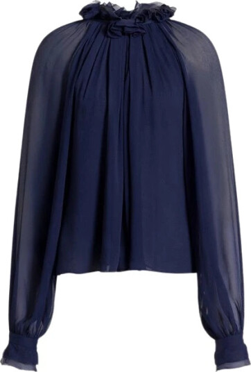 Alberta Ferretti Dame Bluser & Skjorter Blå L,