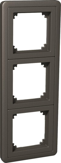 Schneider Electric Kombinasjonsramme Ip20, Innfelt eller Utvendig 229 mm, Antrasittgrå