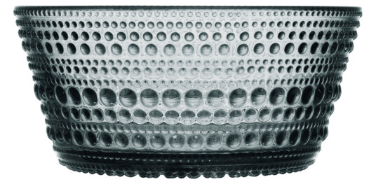 Iittala Kastehelmi dessertskål glass 23 cl grå