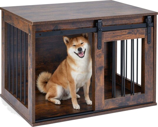 Northix Hundeburbord I Låvestil 80 cm Rustikk Brun Northix Hundeburbord I Låvestil 80 cm Rustikk Brun