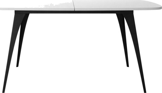Fritzger Spisebord 198 cm - Svart/Hvit