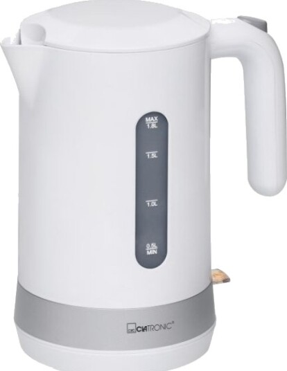 Clatronic Wk 3840 1,8 L 2200 W Hvit Overopphetingsbeskyttelse Trådløs Filtrering Clatronic Wk 3840 1,8 L 2200 W Hvit Overopphetingsbeskyttelse Trådløs Filtrering