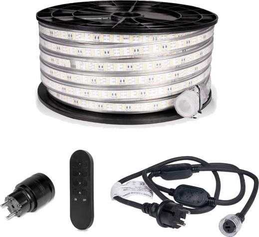 LED stripepakke Gjerdebelysning AGGE 25 m