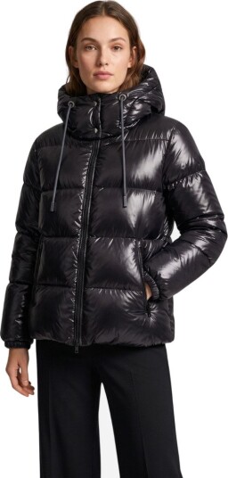 Herno Woven jacket IT 46 sort dame