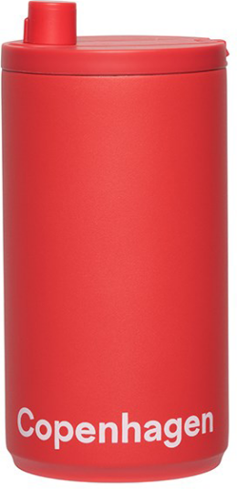 Design Letters reisekrus 35 cl Copenhagen-Coral