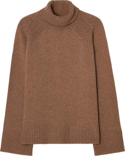 Lexington Clothing Straight Fit Turtleneck Brown L