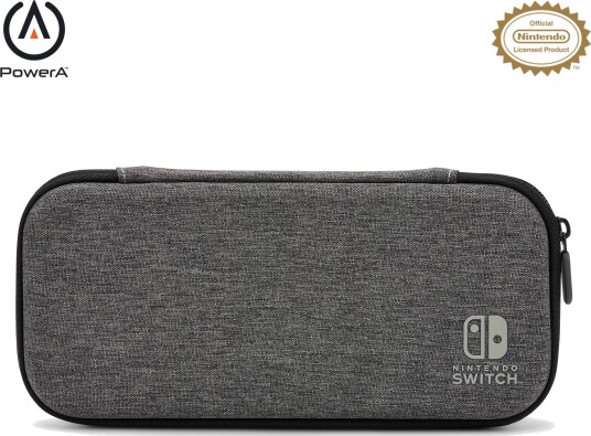 PowerA Slim Case for Nintendo Switch – Charcoal