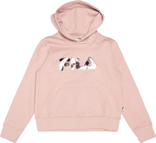FILA Calice Regular Graphic Hoodie - PALE MAUVE - 134-140