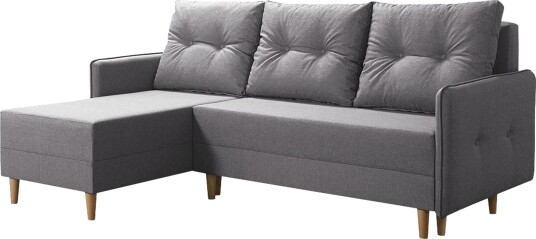 Fernisia Hjørnesovesofa Grå