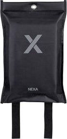 Nexa Brannteppe Silikon (Svart) 120x120 cm